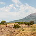 Mount Vesuvius from Pompeii