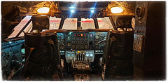 Bristol Britannia Flight Deck