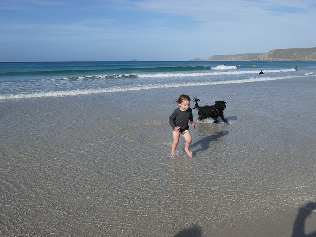 Finn and Luna (The dog)