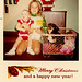 Kiddie and Dog Christmas Card, 1971