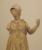 Detail of Minerva in the Naples Archaeological Museum, July 2012