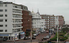 View from the roof of De la Warr Pavilion