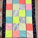 Pandemic quilting: Neons