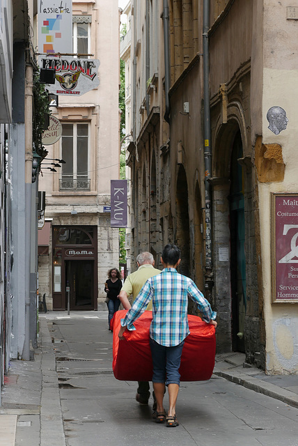 Transport de matelas