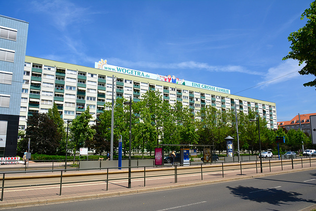 Leipzig 2015 – Apartment building on the Dresdner Straße