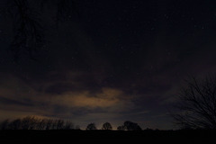 Starry night in Emsland (view on black)