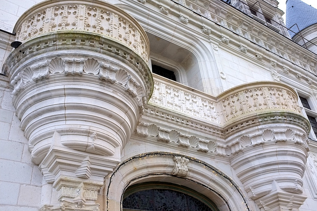 Entrée du Château de Chenonceau - Indre-et-Loire