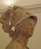 Detail of Minerva in the Naples Archaeological Museum, July 2012