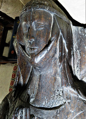 clifton reynes church, bucks (49)c14 wooden tomb effigy, perhaps cecilia, wife of thomas reynes II c.1332