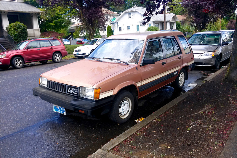 USA 2016 – Portland OR – Toyota Tercel 4WD SR5