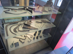 Musée archéologique de Zadar : instruments en fer.