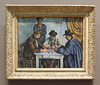 The Card Players by Cezanne in the Metropolitan Museum of Art, July 2011