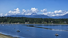 Seabeck and the Olympic Mt. Range