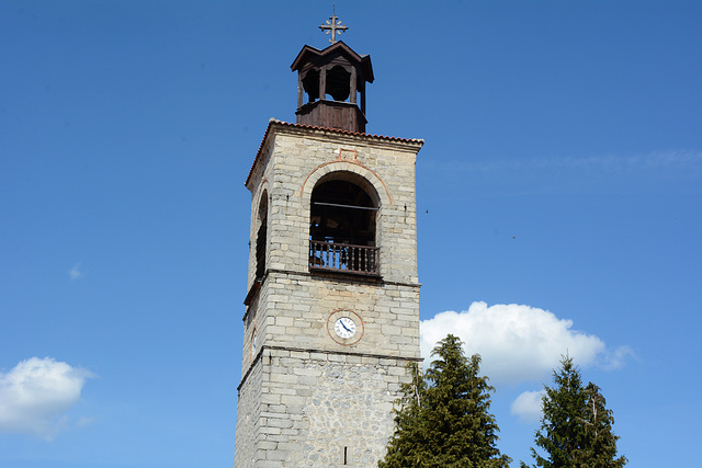 Bulgaria, Bansko, Bell Tower of Holy Trinity Church