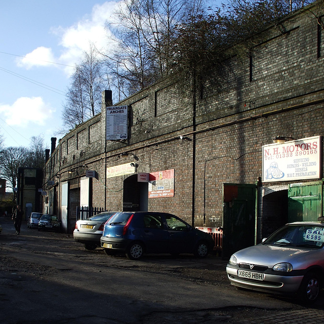 Derby: Friargate Arches 2012-12-10