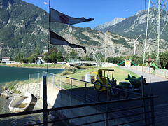 BARRAGE DE MOIRY. VS, Suisse