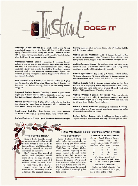"Instant Does It," c1955
