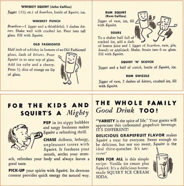 Squirt Soft Drink Promo (2), c1940