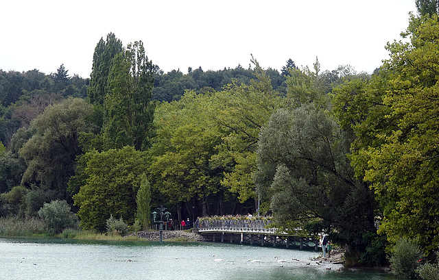 Brücke zur Insel Mainau