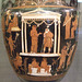 Detail of a Red-Figure Volute Krater Attributed to the Darius Painter in the Princeton University Art Museum, July 2011