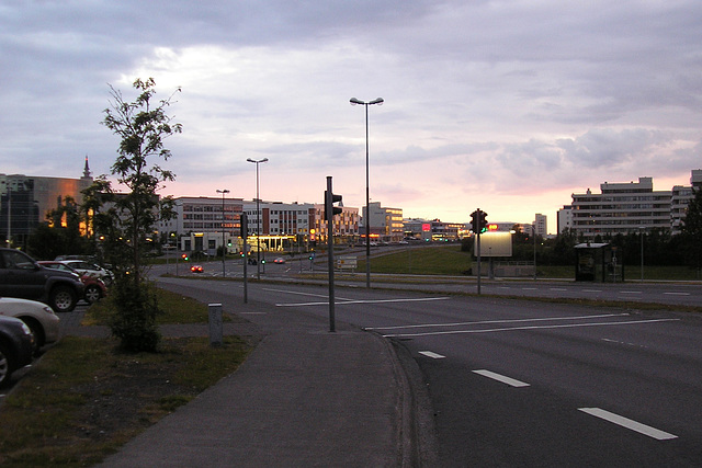 Reykjavik At Midnight In June