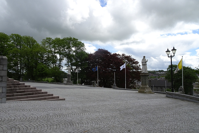 Outside St. Patrick's Cathedral (RC)