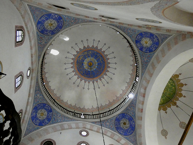 Sarajevo- Gazi Husrev-beg Mosque Interior of Dome