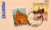 Polish stamps and Łódź cancellation