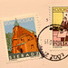 Polish stamps and Łódź cancellation