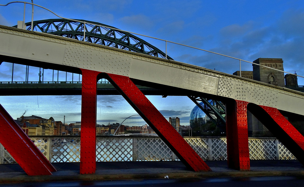 From The Swing Bridge. Newcastle