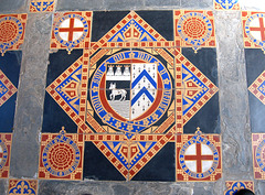 Floor Tiles, Leigh Church, Staffordshire