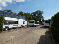 At the Galloway European Coachlines yard in Mendlesham - 14 Aug 2022 (P1130056)