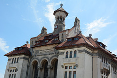 Romania, Constanța, Top of the Facade of the Museum of National History and Archeology