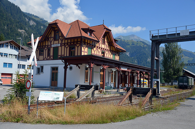 Historischer Bahnhof Frutigen