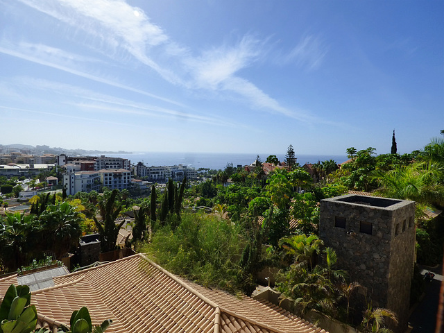 Blick in Richtung La Caleta