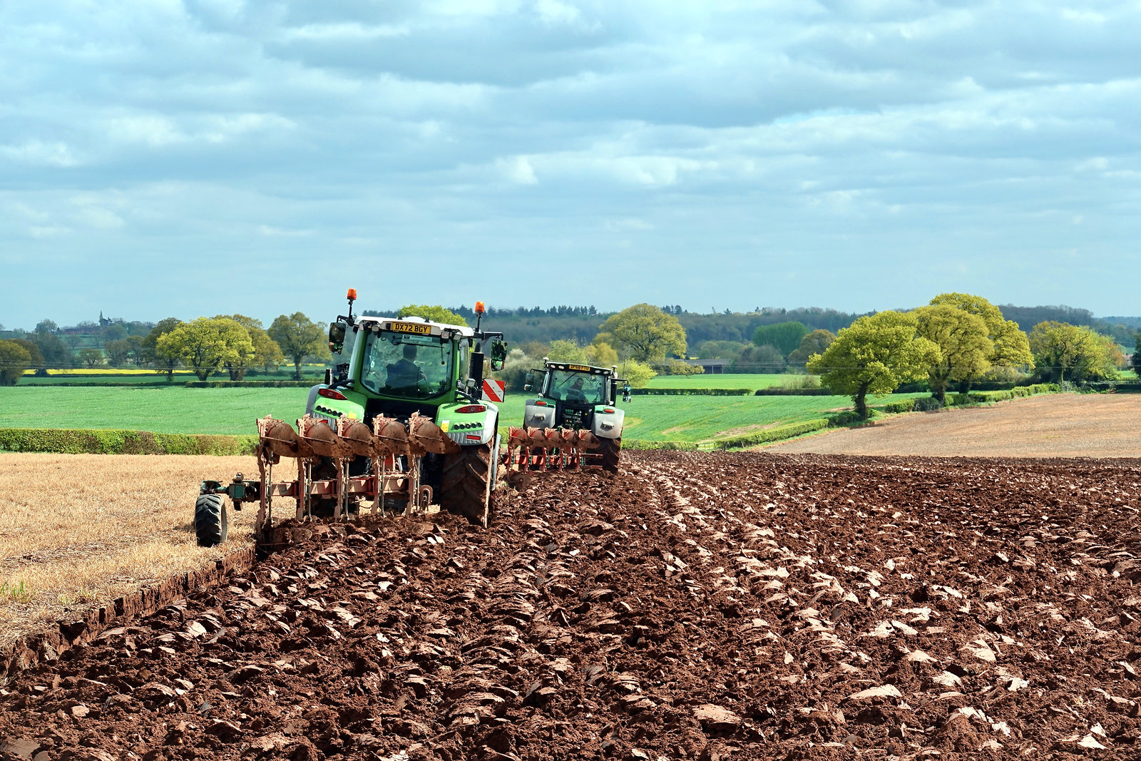 Spring ploughing