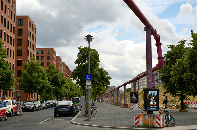 Berliner rosa Rohre