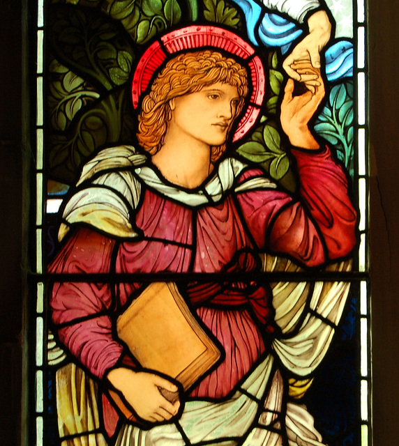 Stained Glass, Leigh Church, Staffordshire