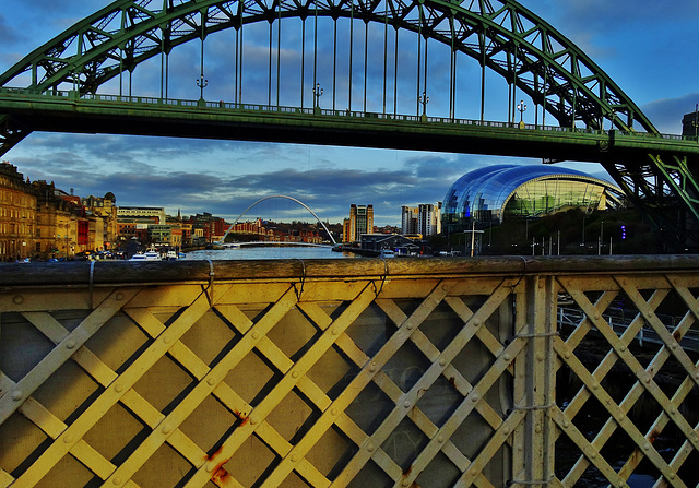 From The Swing Bridge. Newcastle