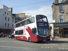 DSCF6986 Lothian Buses 793 (SN56 AET) in Princes Street, Edinburgh  - 5 May 2017