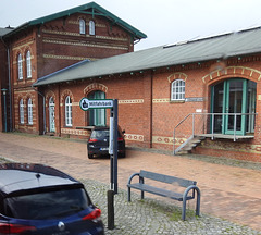 Mitfahrbank am Bahnhof Bredstedt