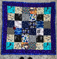 Pandemic quilting: The Fabric of Time and Space