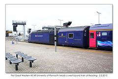 FGW 43149 University of Plymouth - Reading - 5.2.2015