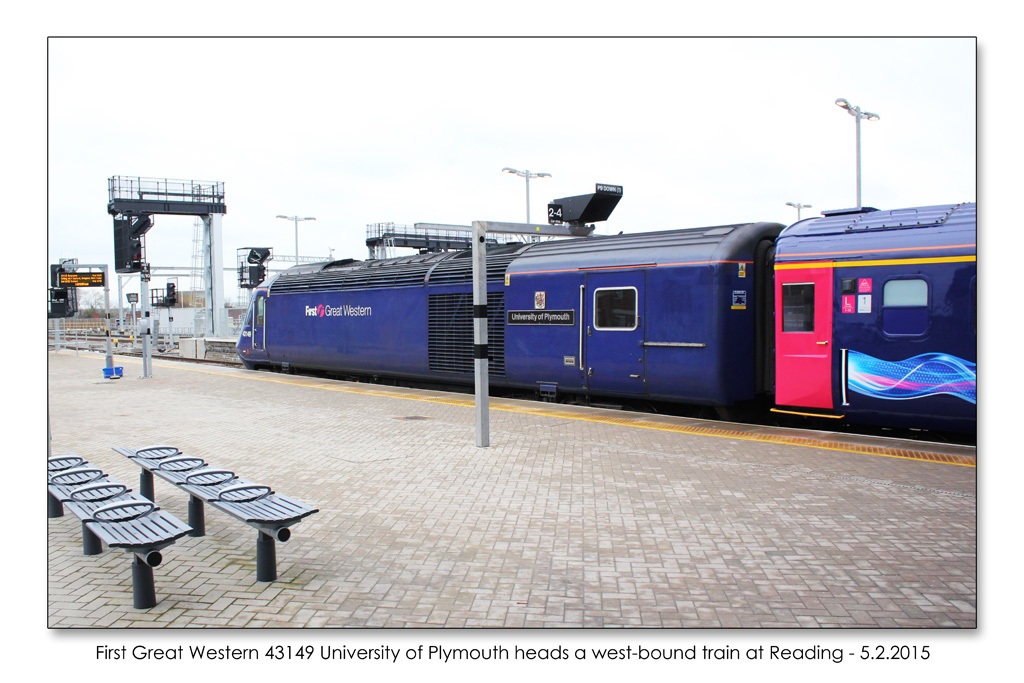 FGW 43149 University of Plymouth - Reading - 5.2.2015