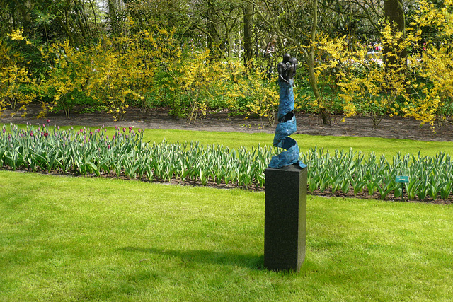 Sculpture In Keukenhof