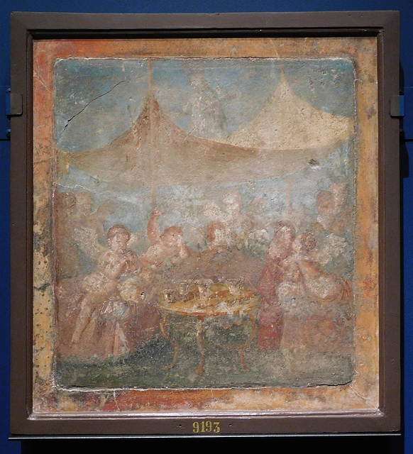 Symposium of Erotes and Psyches Fresco, ISAW May 2022