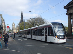 DSCF6990 Edinburgh Trams 263 in Princes Street, Edinburgh - 5 May 2017
