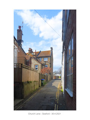 Church Lane Seaford 30 4 2021 Church Lane Seaford 30 4 2021