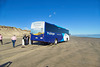 Bus on the beach