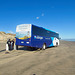 Bus on the beach